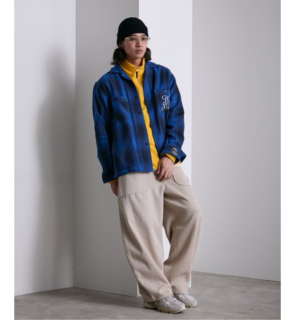 Paris Saint-Germain「【Paris Saint-Germain / パリ・サン＝ジェルマン】 JP Ombre Check C.P.O」|シャツ・ブラウス|