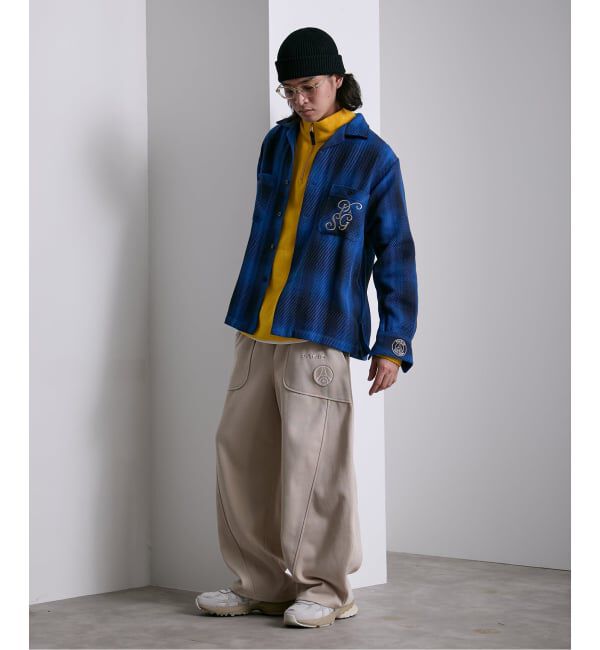 Paris Saint-Germain「【Paris Saint-Germain / パリ・サン＝ジェルマン】 JP Ombre Check C.P.O」|シャツ・ブラウス|