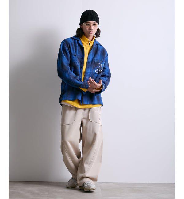 Paris Saint-Germain「【Paris Saint-Germain / パリ・サン＝ジェルマン】 JP Ombre Check C.P.O」|シャツ・ブラウス|