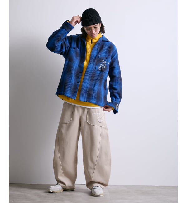 Paris Saint-Germain「【Paris Saint-Germain / パリ・サン＝ジェルマン】 JP Ombre Check C.P.O」|シャツ・ブラウス|