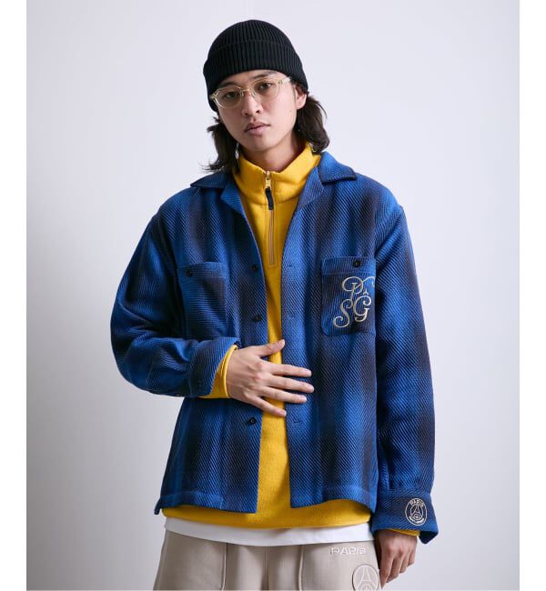 Paris Saint-Germain「【Paris Saint-Germain / パリ・サン＝ジェルマン】 JP Ombre Check C.P.O」|シャツ・ブラウス|