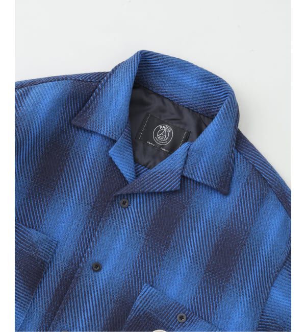 Paris Saint-Germain「【Paris Saint-Germain / パリ・サン＝ジェルマン】 JP Ombre Check C.P.O」|シャツ・ブラウス|