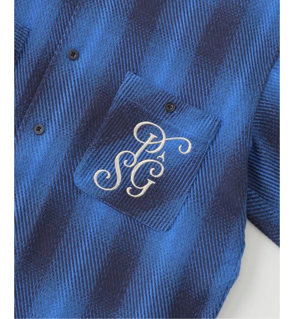 Paris Saint-Germain「【Paris Saint-Germain / パリ・サン＝ジェルマン】 JP Ombre Check C.P.O」|シャツ・ブラウス|