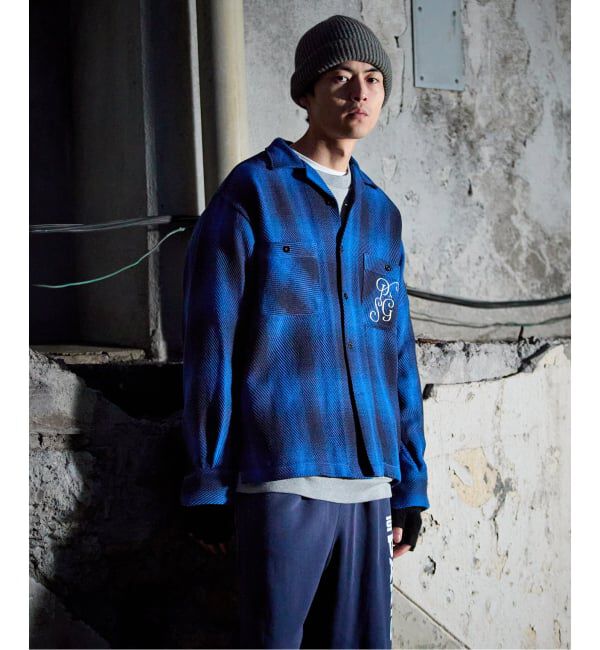 Paris Saint-Germain「【Paris Saint-Germain / パリ・サン＝ジェルマン】 JP Ombre Check C.P.O」|シャツ・ブラウス|