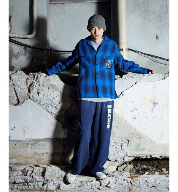 Paris Saint-Germain「【Paris Saint-Germain / パリ・サン＝ジェルマン】 JP Ombre Check C.P.O」|シャツ・ブラウス|