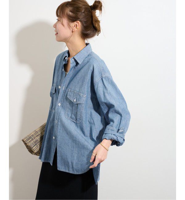 JOURNAL STANDARD relume「シャンブレーワークシャツ」|シャツ・ブラウス|