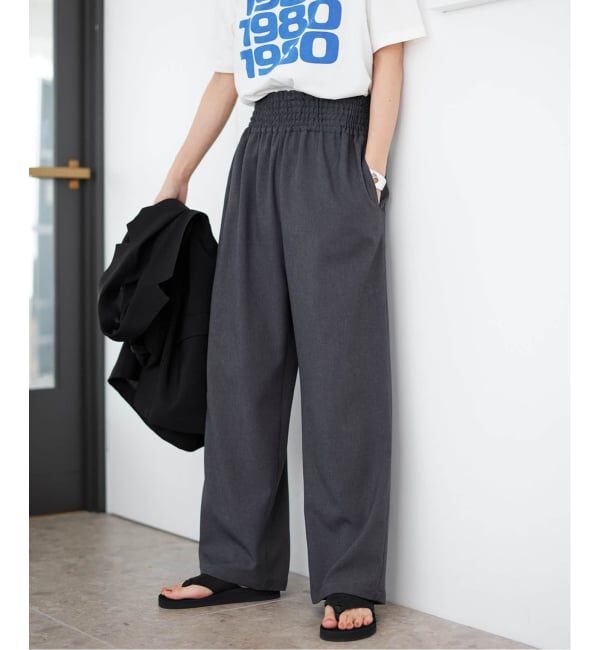 JOURNAL STANDARD「《追加3》ウールライクストレッチワイドパンツ」|その他|