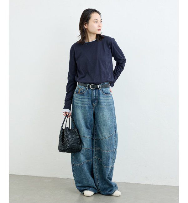 JOURNAL STANDARD「《追加2》クルーネックシアーロングTシャツ」|Tシャツ・カットソー|