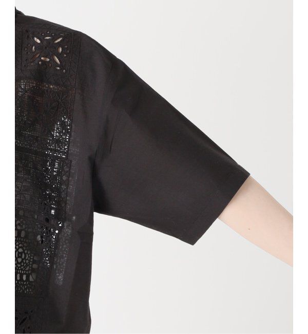 JOURNAL STANDARD relume「ハーフスリーブエンブロイダリーシャツ」|シャツ・ブラウス|