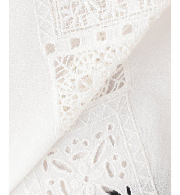 JOURNAL STANDARD relume「ハーフスリーブエンブロイダリーシャツ」|シャツ・ブラウス|