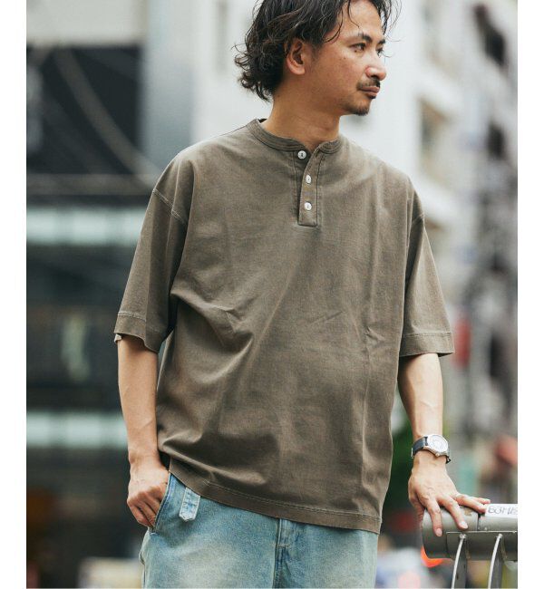 JOURNAL STANDARD relume「Healthknit / ヘルスニット 別注 ヘンリーネックTシャツ」|Tシャツ・カットソー|
