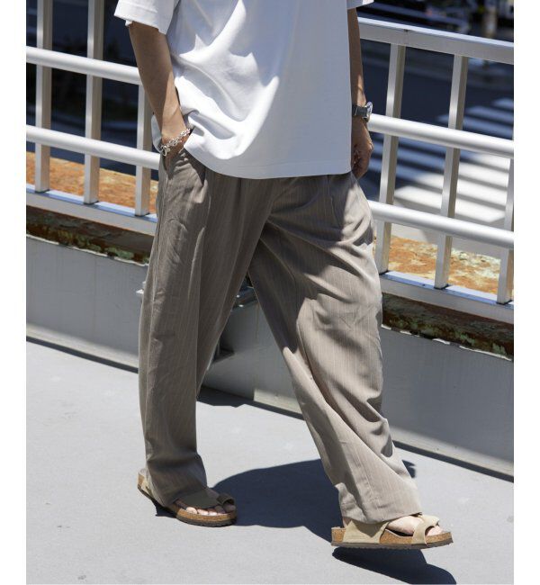 JOURNAL STANDARD relume「ヒールカット ライトルーズスラックス」|スラックス|