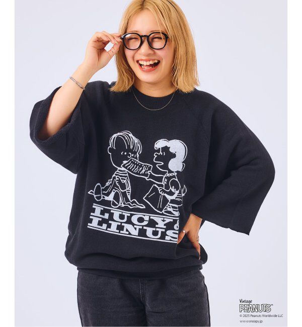 JOURNAL STANDARD relume「PEANUTS &times; SPORTS WEAR by relume 別注 ハーフスリーブスウェット 2」|Tシャツ・カットソー|