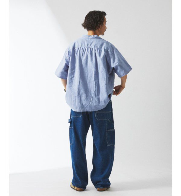 JOURNAL STANDARD relume「ヨーロピアンフラックス ガーメントダイ オープンカラーシャツ」|シャツ・ブラウス|