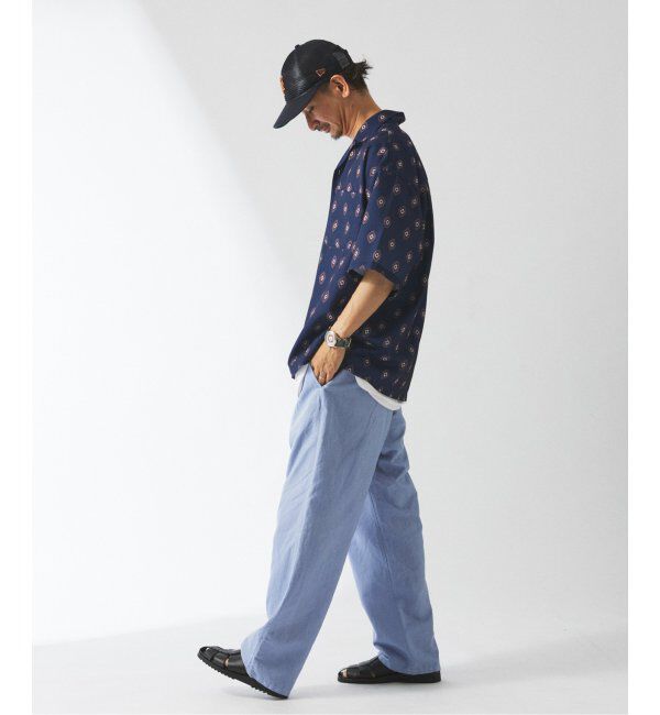 JOURNAL STANDARD relume「ヨーロピアンフラックス ガーメントダイ スクエアイージーパンツ」|その他|