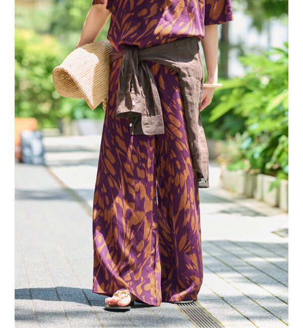 JOURNAL STANDARD relume「【BILA77/ヴィーラセブンティセブン】OKELL PANT：パンツ」|スラックス|パープル