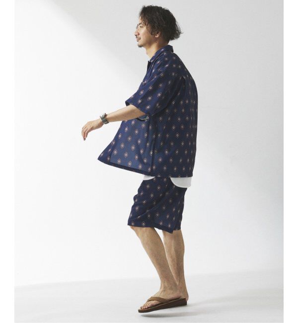 JOURNAL STANDARD relume「ホールパターン プリント オープンカラーシャツ」|シャツ・ブラウス|