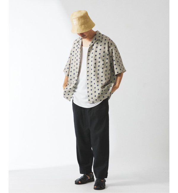 JOURNAL STANDARD relume「ホールパターン プリント オープンカラーシャツ」|シャツ・ブラウス|