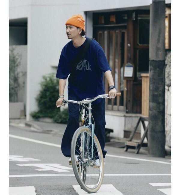 JOURNAL STANDARD relume「SNOWPEAK / スノーピーク 別注 &rdquo;トラペゾイド&rdquo; ロゴTシャツ」|Tシャツ・カットソー|