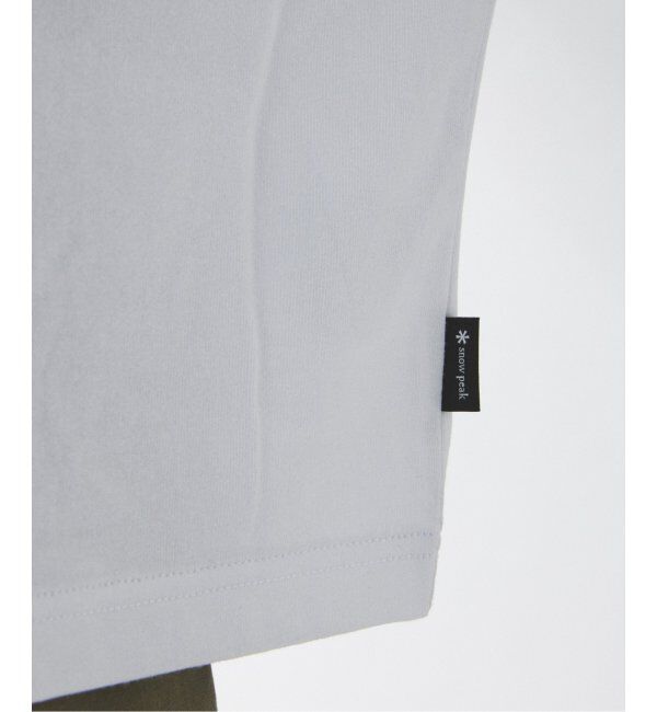 JOURNAL STANDARD relume「SNOWPEAK / スノーピーク 別注 &rdquo;トラペゾイド&rdquo; ロゴTシャツ」|Tシャツ・カットソー|