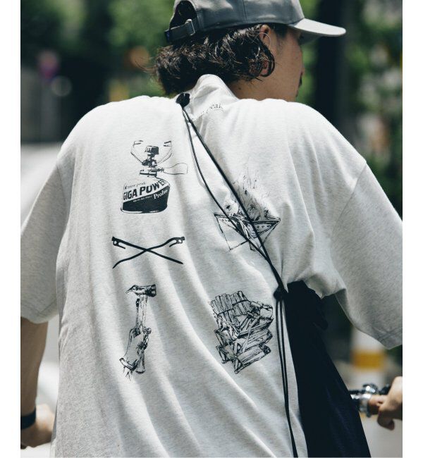 JOURNAL STANDARD relume「SNOW PEAK / スノーピーク 別注 &rdquo;GEAR&rdquo; プリントTシャツ」|Tシャツ・カットソー|