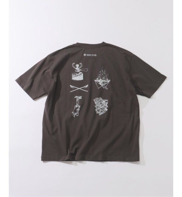 JOURNAL STANDARD relume「SNOW PEAK / スノーピーク 別注 &rdquo;GEAR&rdquo; プリントTシャツ」|Tシャツ・カットソー|