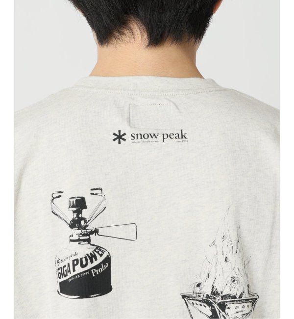 JOURNAL STANDARD relume「SNOW PEAK / スノーピーク 別注 &rdquo;GEAR&rdquo; プリントTシャツ」|Tシャツ・カットソー|