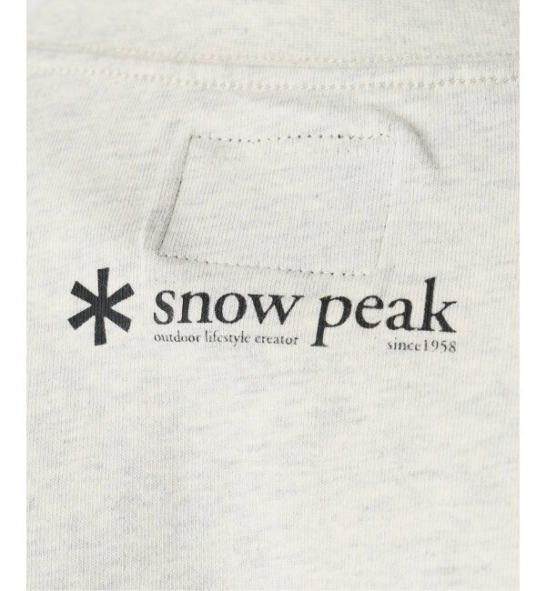 JOURNAL STANDARD relume「SNOW PEAK / スノーピーク 別注 &rdquo;GEAR&rdquo; プリントTシャツ」|Tシャツ・カットソー|