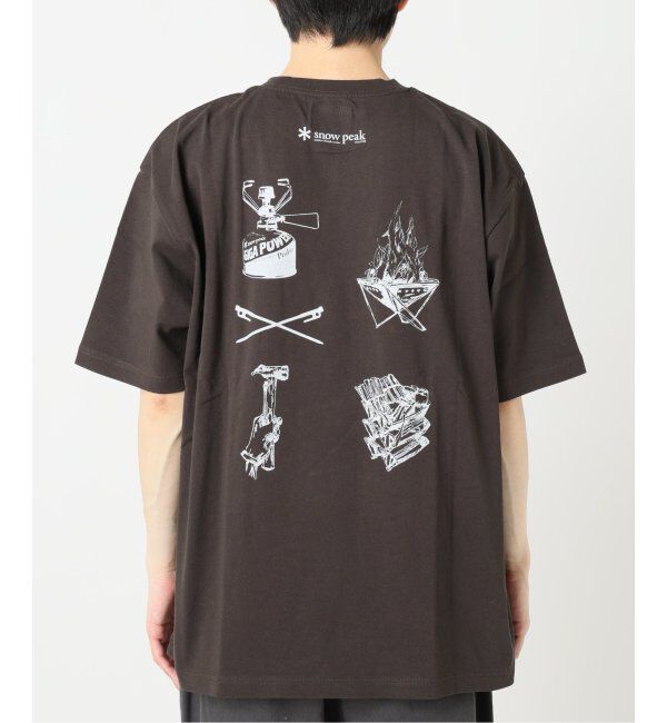 JOURNAL STANDARD relume「SNOW PEAK / スノーピーク 別注 &rdquo;GEAR&rdquo; プリントTシャツ」|Tシャツ・カットソー|