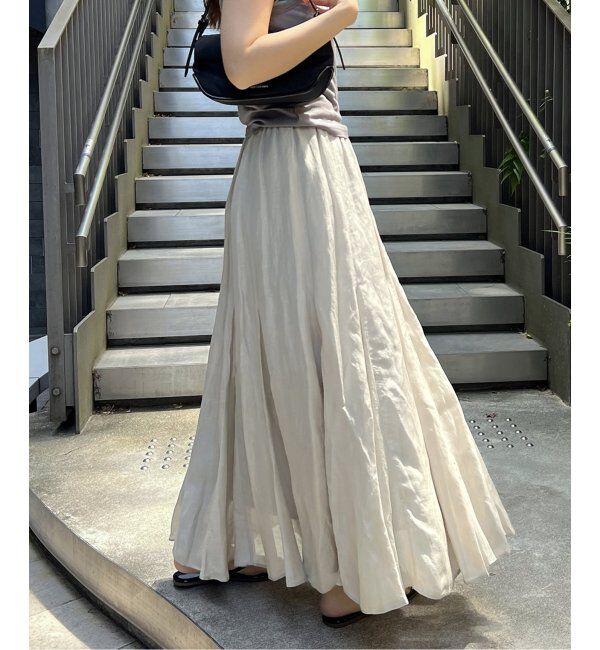 JOURNAL STANDARD「《WEB限定追加2》シアーレーヨンリネンスカート」|スカート|