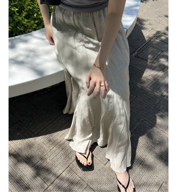 JOURNAL STANDARD「《WEB限定追加2》シアーレーヨンリネンスカート」|スカート|