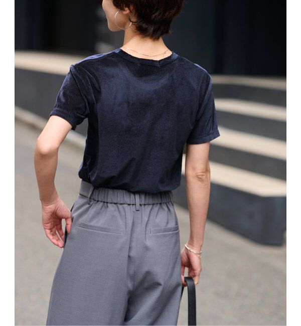 JOURNAL STANDARD relume「シアーベロアハーフスリーブTEE」|Tシャツ・カットソー|