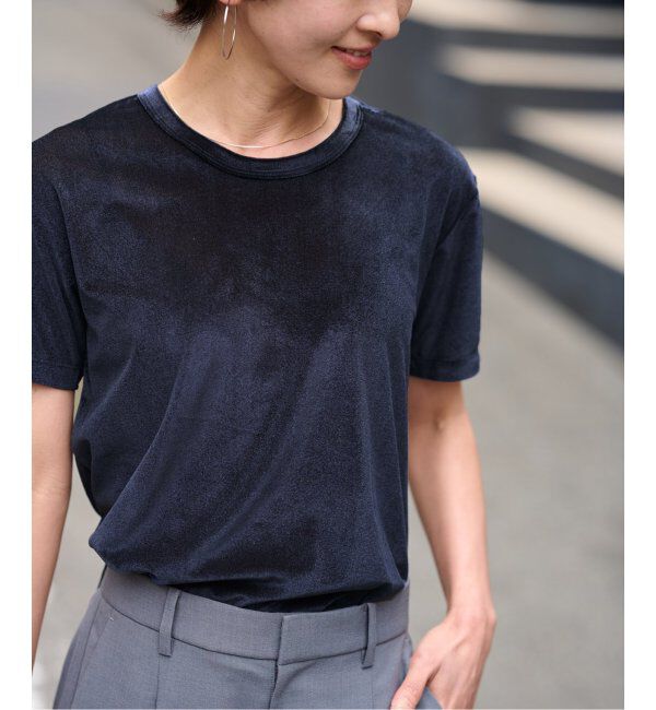 JOURNAL STANDARD relume「シアーベロアハーフスリーブTEE」|Tシャツ・カットソー|