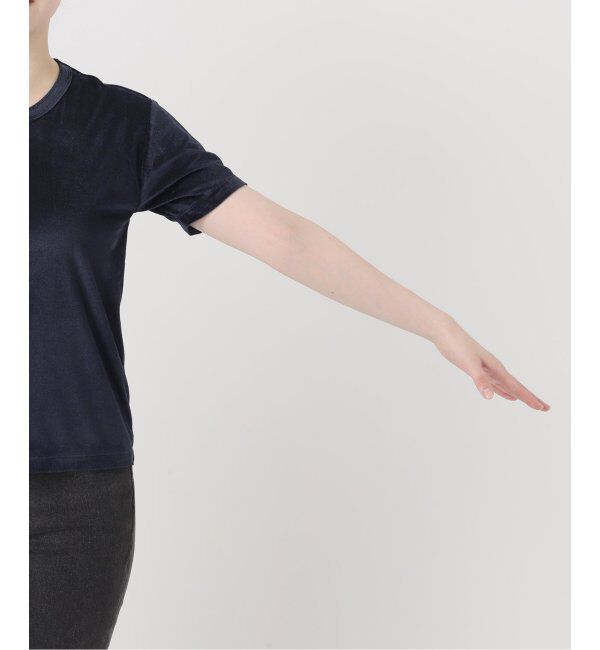 JOURNAL STANDARD relume「シアーベロアハーフスリーブTEE」|Tシャツ・カットソー|