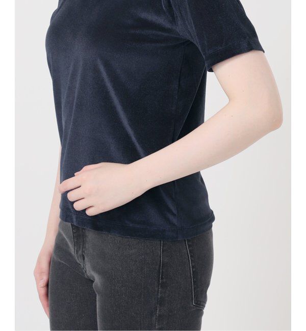 JOURNAL STANDARD relume「シアーベロアハーフスリーブTEE」|Tシャツ・カットソー|