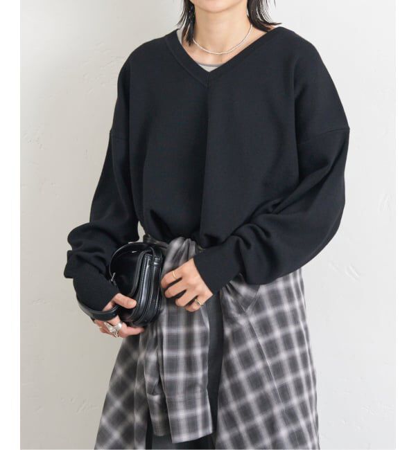 JOURNAL STANDARD「《WEB限定》ウォッシャブルTEXBRID Vプルオーバー」|ニット・セーター|
