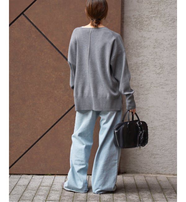 JOURNAL STANDARD「《WEB限定》ウォッシャブルTEXBRID Vプルオーバー」|ニット・セーター|