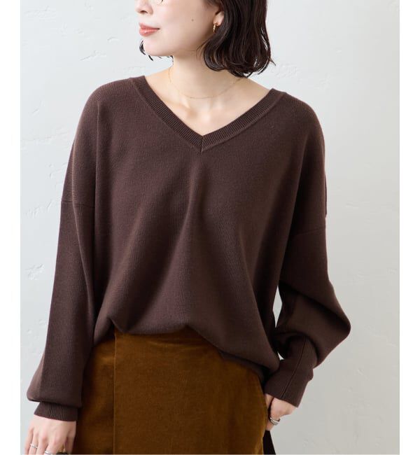 JOURNAL STANDARD「《WEB限定》ウォッシャブルTEXBRID Vプルオーバー」|ニット・セーター|