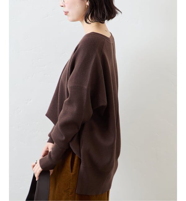 JOURNAL STANDARD「《WEB限定》ウォッシャブルTEXBRID Vプルオーバー」|ニット・セーター|