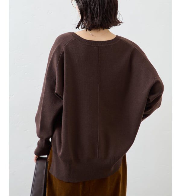 JOURNAL STANDARD「《WEB限定》ウォッシャブルTEXBRID Vプルオーバー」|ニット・セーター|