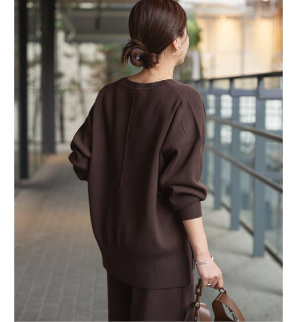 JOURNAL STANDARD「《WEB限定》ウォッシャブルTEXBRID Vプルオーバー」|ニット・セーター|