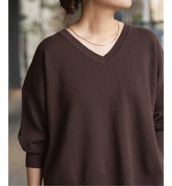 JOURNAL STANDARD「《WEB限定》ウォッシャブルTEXBRID Vプルオーバー」|ニット・セーター|