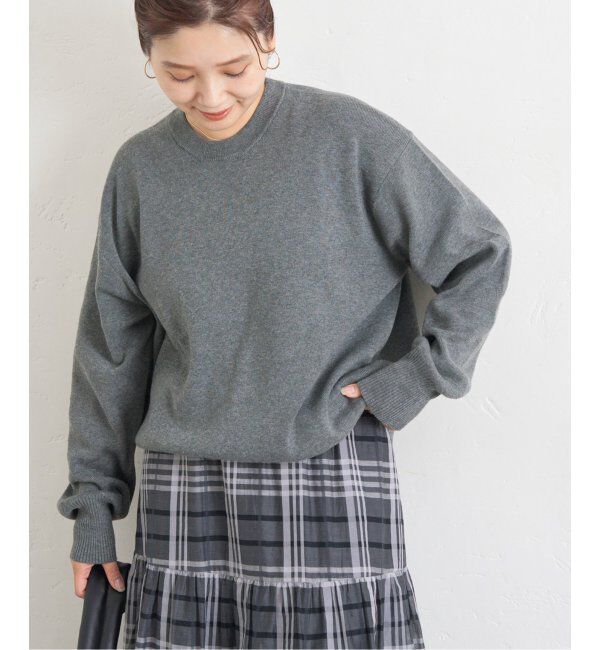 JOURNAL STANDARD「《WEB限定追加》ウォッシャブルTEXBRIDクループルオーバー」|ニット・セーター|