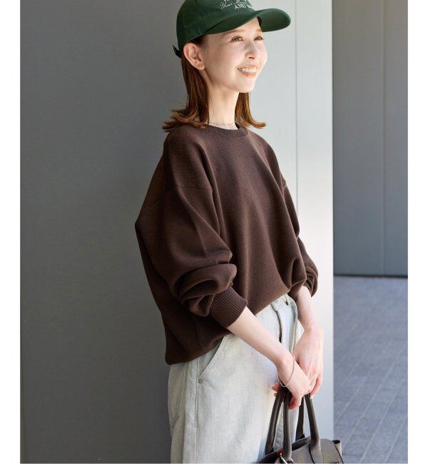 JOURNAL STANDARD「《WEB限定追加》ウォッシャブルTEXBRIDクループルオーバー」|ニット・セーター|