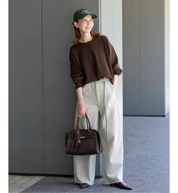 JOURNAL STANDARD「《WEB限定追加》ウォッシャブルTEXBRIDクループルオーバー」|ニット・セーター|