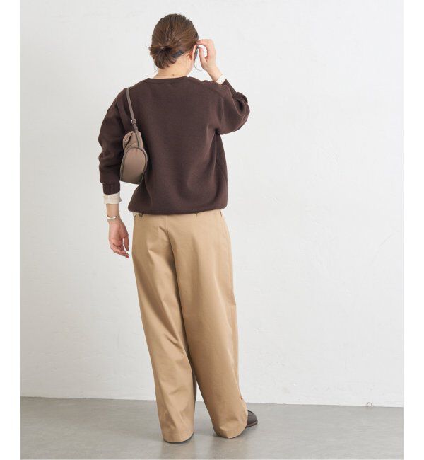 JOURNAL STANDARD「《WEB限定追加》ウォッシャブルTEXBRIDクループルオーバー」|ニット・セーター|