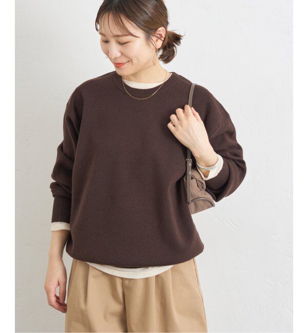 JOURNAL STANDARD「《WEB限定追加》ウォッシャブルTEXBRIDクループルオーバー」|ニット・セーター|