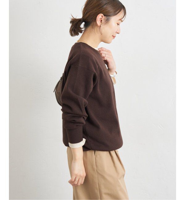 JOURNAL STANDARD「《WEB限定追加》ウォッシャブルTEXBRIDクループルオーバー」|ニット・セーター|