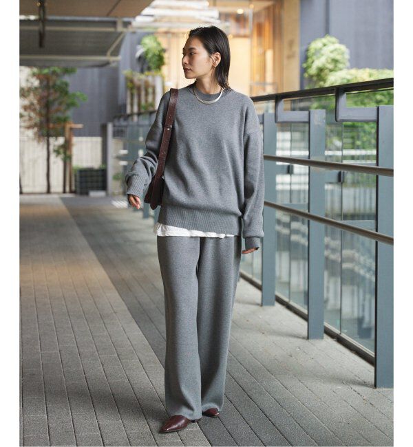 JOURNAL STANDARD「《WEB限定追加》ウォッシャブルTEXBRIDクループルオーバー」|ニット・セーター|