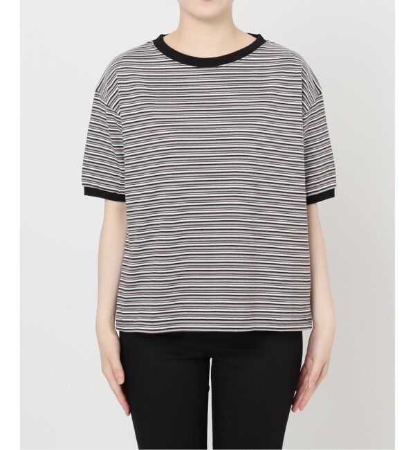 JOURNAL STANDARD「【STAR＆STRIPE】マルチボーダーリンガーT」|Tシャツ・カットソー|